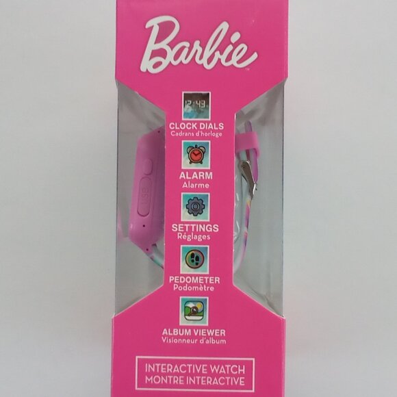 BARBIE INTERACTIVE SMART WATCH FROM MATTEL FOR KIDS  6 YEARS  +  MODEL # BAB4108 - Picture 5 of 7